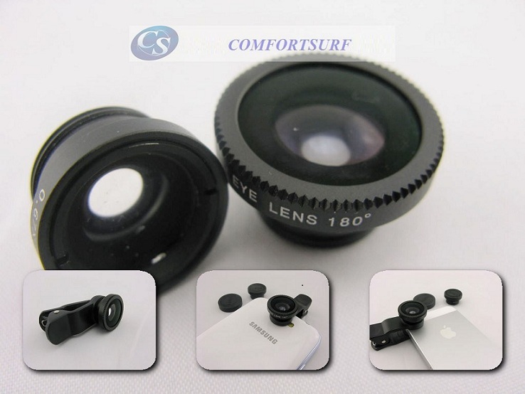 Portable Clip-on Universal Lens for Mobile Phone & Camera